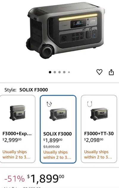 Anker Solix F3000, View more