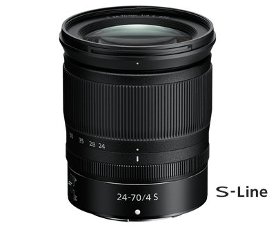 Nikon Z FX lens 24-70 f4 S, View more
