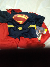 Build-A-Bear Superman Costume, Suspenders, Beanie