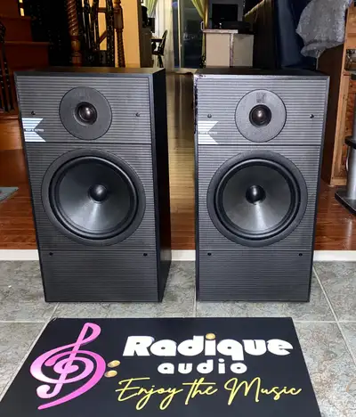 KEF K140 Vintage Bookshelf Speakers – Made in England, View more