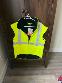 Forcefield Yellow Sleeveless Safety Vest
