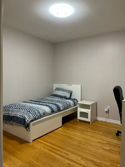 Walk two minutes to woodbine subway station and supermarket , 15 minutes to downtown , close woodbin...