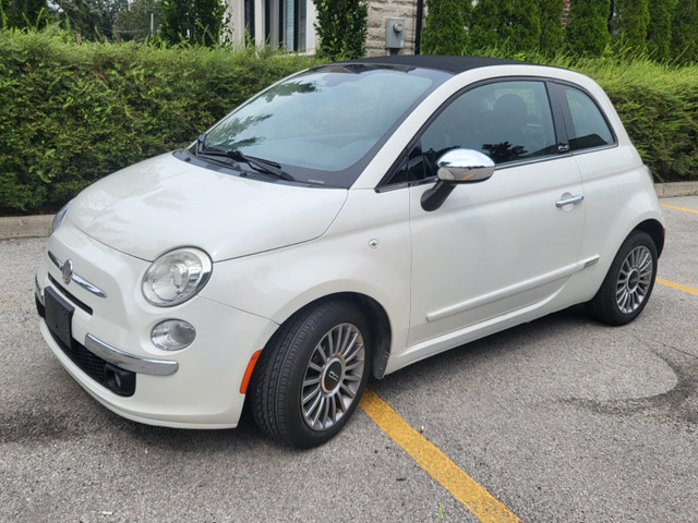 2012 Fiat 500c Lounge Convertible – Auto!  Low KM’s!  Safety Inc in Cars & Trucks in Markham / York Region - Image 2