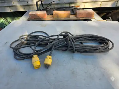 14 AWG 50' Extension Cord Single Plug For Snowblower Lawnmower, View more