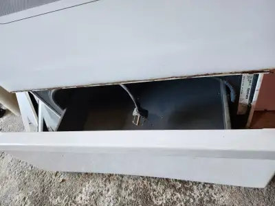 Kenmore white stove, View more