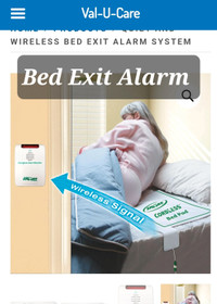 New - Bed Exit Alarm by Val-U-Care