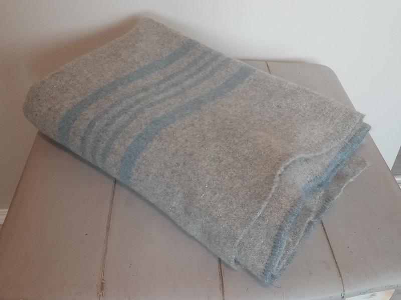 Vintage Wool Camp Blanket Fishing, Camping & Outdoors Edmonton Kijiji