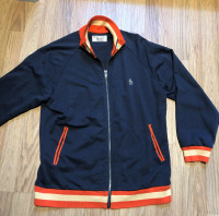 Men's Penguin Zip-Up Track Jacket