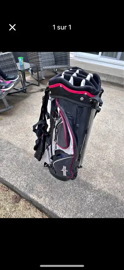 Sac de golf jamais utilisé