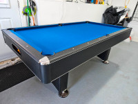 New pool table