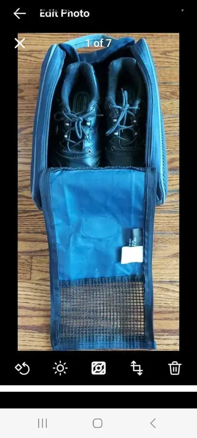 MENS HI-TEC GOLF SHOES  SIZE 10 +CARRY BAG & TOOL, View more
