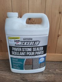 Paver stone / Sealer  Rust-oleum