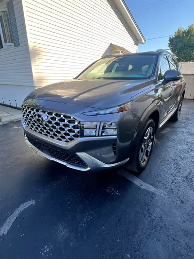 Take over the lease on this sleek and stylish Hyundai Santa Fe, a versatile SUV that's perfect for f...