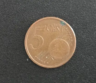 2002 Germany 5 Euro Cent Coin., View more