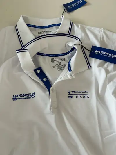 Brand new with tags Maserati Formula e Polo Shirts two XL and S, View more