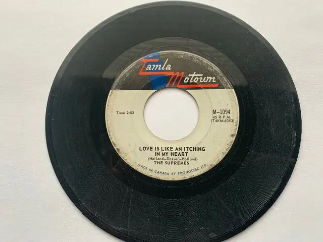 The Supremes - 45 - He’s All I Got/Love Is Like An Itching In My