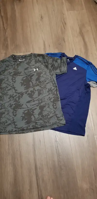 Under Armour and Adidas Men's Athletic T-Shirts, View more