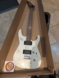 Jackson Monster Truck Autographed Guitar