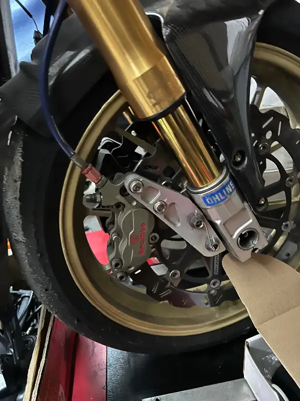 Ducati OEM Front Forks Showa Suspension 53mm. 848 evo 1098 1198 in Motorcycle Parts & Accessories in Barrie - Image 11