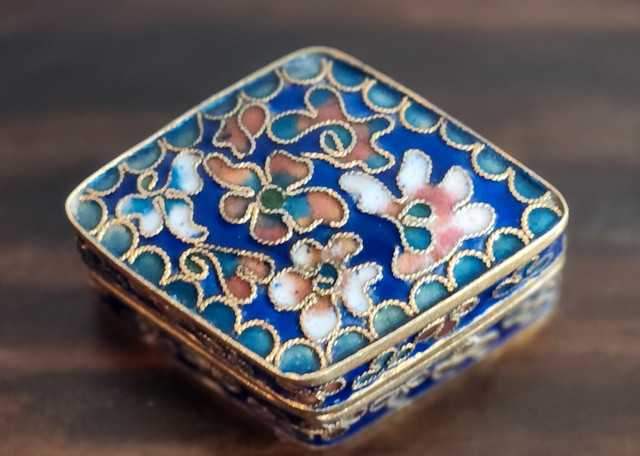 Cloisonné Enamel Jewelry Box in Jewellery & Watches in Kitchener / Waterloo