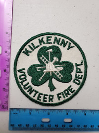 Kilkenny volunteer fire department patch badge