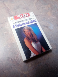 Vintage Toronto Sun SUNshine Girl Playing Cards