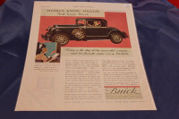 1930 Buick Original Ad