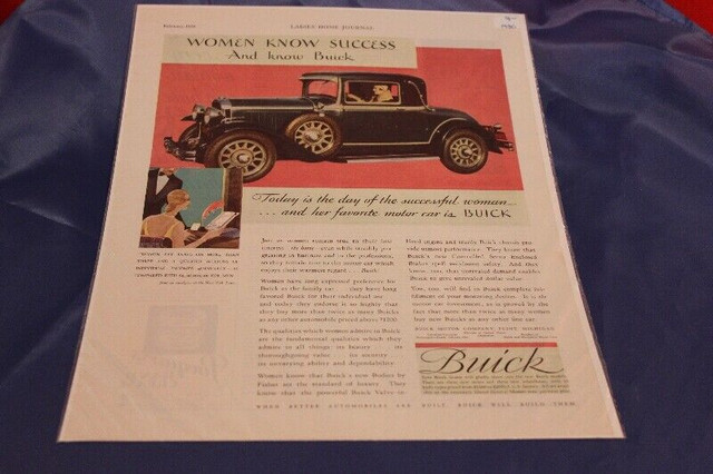 1930 Buick Original Ad in Arts & Collectibles in Calgary