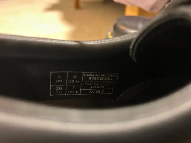 8053 LEATHER PLATFORM CASUAL SHOES (Black) - with Wonder Balsam in Women's - Shoes in Calgary - Image 4