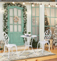 PATIO CHAIR AND TABLE SET