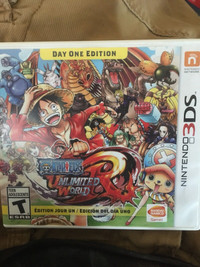 One piece unlimited world 3ds Nintendo 