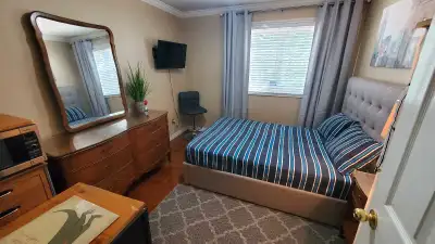 Fully Furnished Beautiful Room for Rent in Quiet House