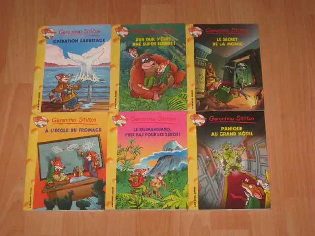 27 Tea & Geronimo Stilton books at $30 for the complete set63005668136449123