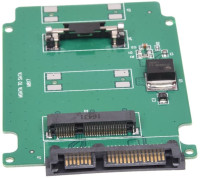 SODIAL(R) Mini MSATA PCI-E SSD 50mm to 2.5" SATA 7+15Pin Adapter