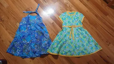 Cotton Dresses Handmade Girl Size 3-4, View more