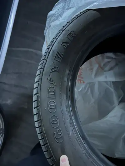 Set of 4 used tires for sales. Decent tread wear left on them, probably good for another season. 1 o...