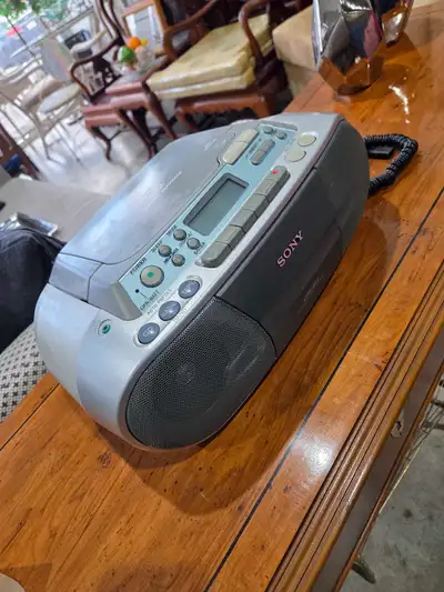Sony CFD-S01 CD/Cassette/Radio Boombox, View more