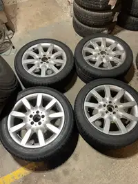 Continental Winter tires and Mercedes Benz Alloy Wheels
