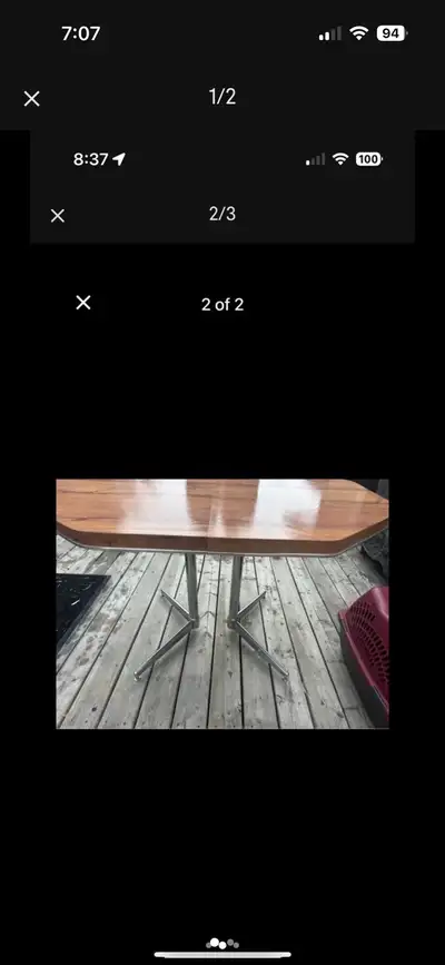 Vintage table/chairs(need gone by weekend), View more