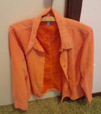 Women Denver Hayes Orange Blouse XL (X-Large) Size
