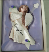 Someone Special Daughter Angel Purple 2004 Figurine