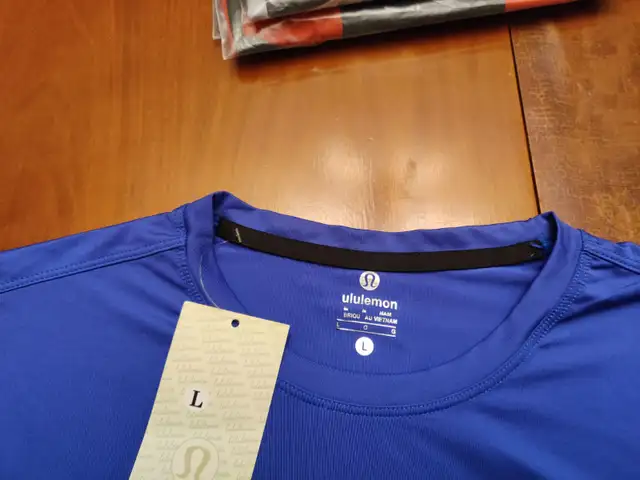 (excellent christmas gift) new LULU Lemon shirts in Men's in Victoria - Image 3