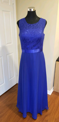 New royal blue dress