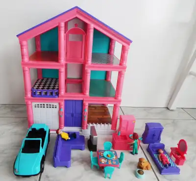 ✿MAISON de POUPÉE✿ ➞ avec figurines et accessoires, View more
