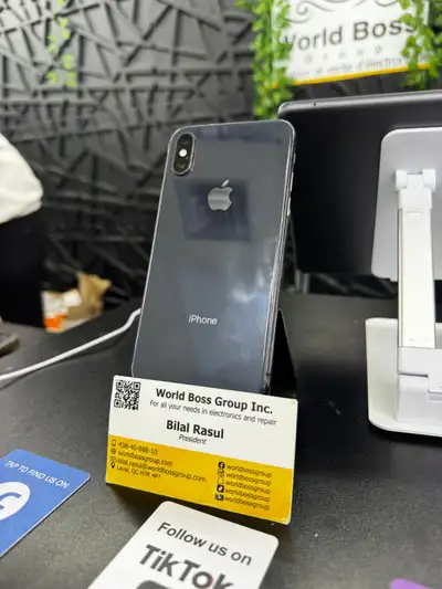 iPhone XS - 64GB - Black, View more
