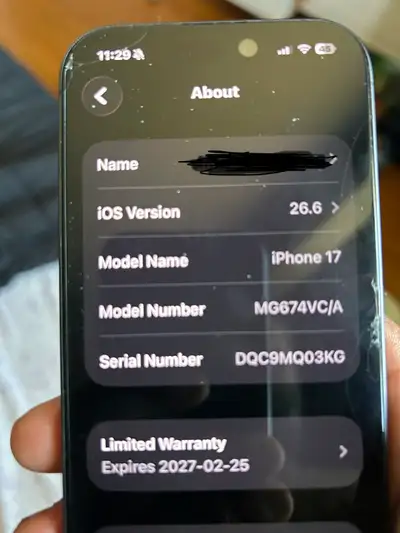 Experience this sleek Apple iPhone 17, a powerful device that combines cutting-edge features with a...