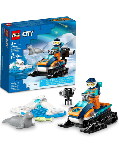 Lego 60376 Arctic Explorer Snowmobile with Seals. Brand new., View more