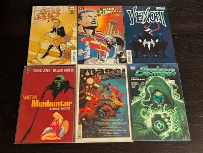 6 assorted graphic novels, No duplicates, Mint, View more