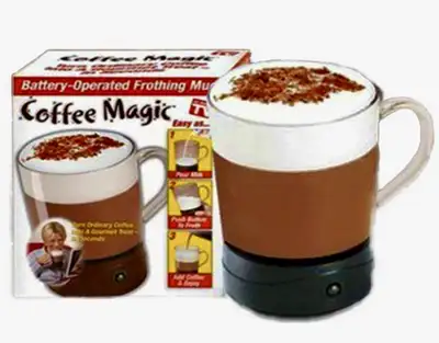 Coffee Magic Frothing Mug Make Gourmet Coffee -NEW!!!, View more