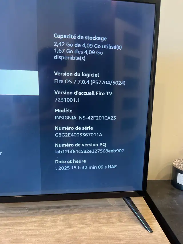 Téléviseur Insignia Fire TV - 42 pouces in TVs in City of Montréal - Image 5